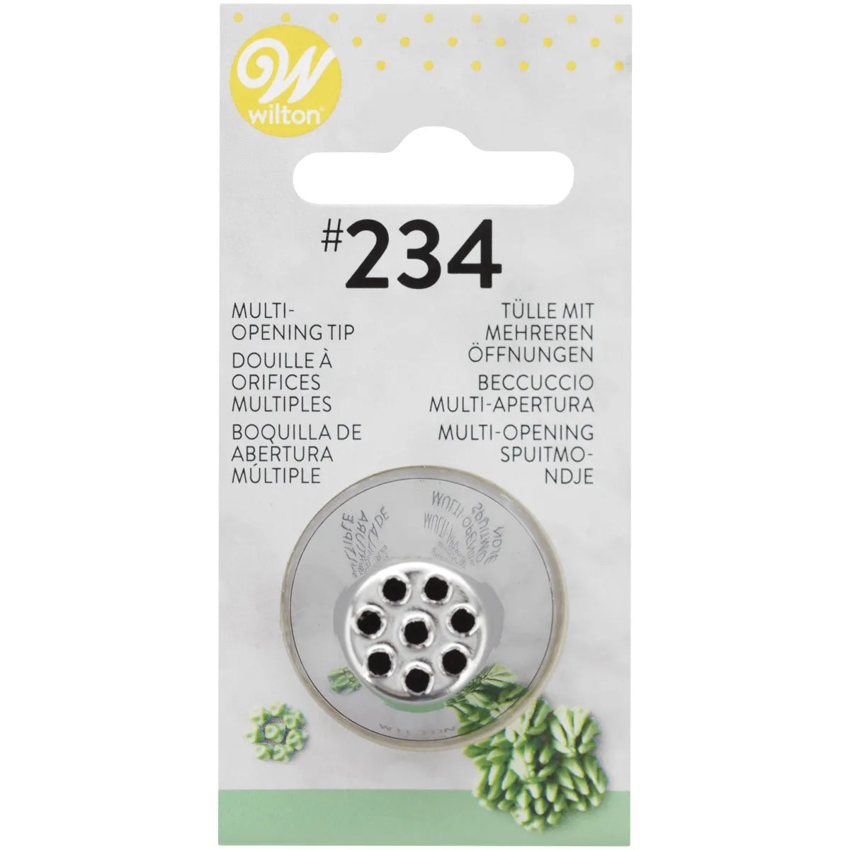 WILTON Tip #234 Large Multi Opening