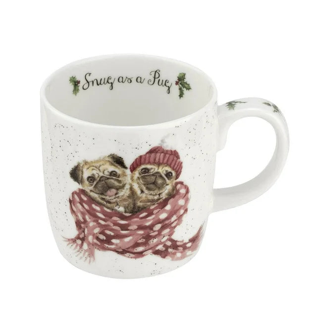 WRENDALE Holiday Bone China Mugs