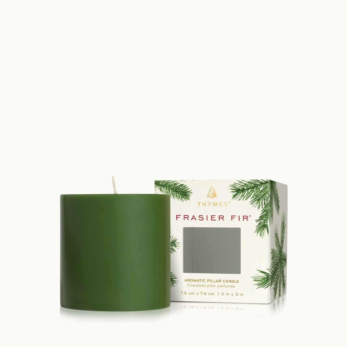 THYMES Frasier Fir Pillar Candle