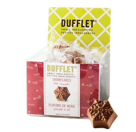 DUFFLET Milk Chocolate Snowflake