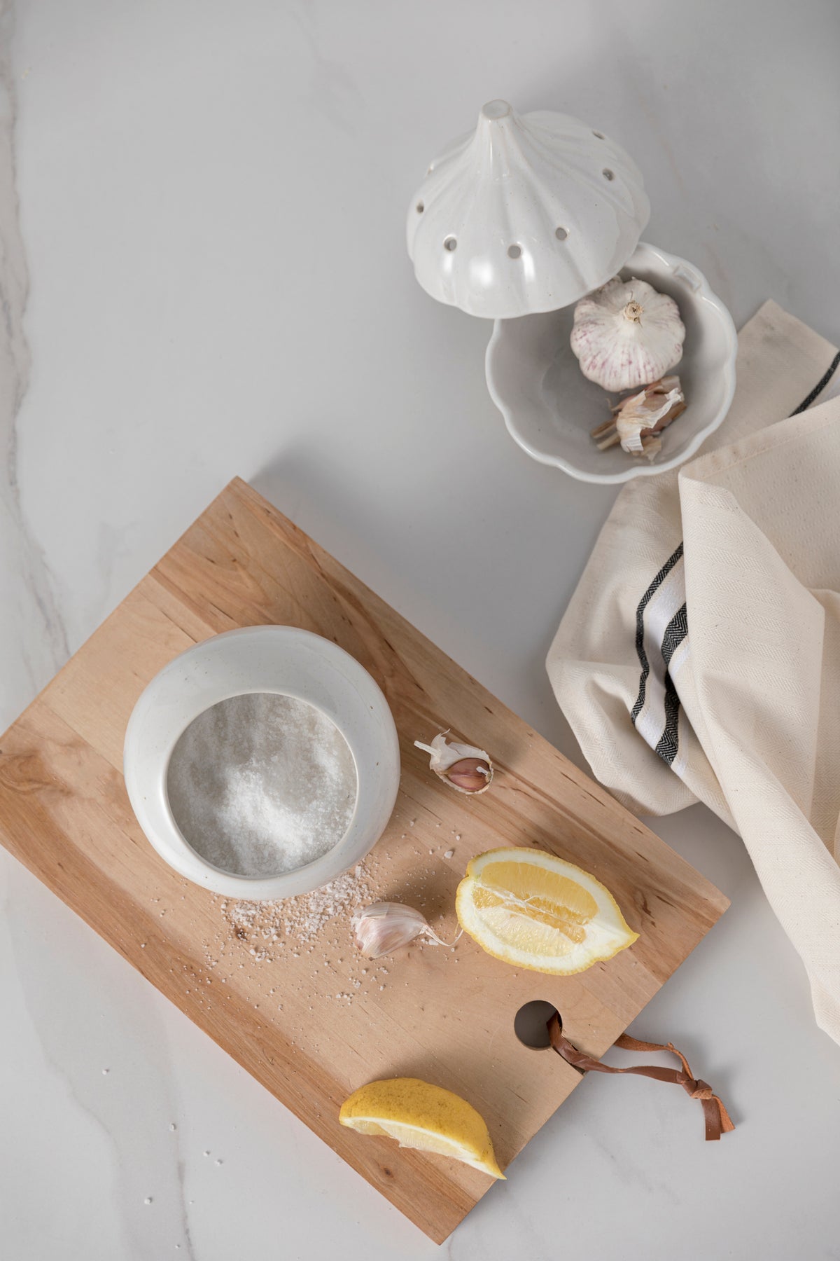 CASAFINA Fattoria White Salt Cellar