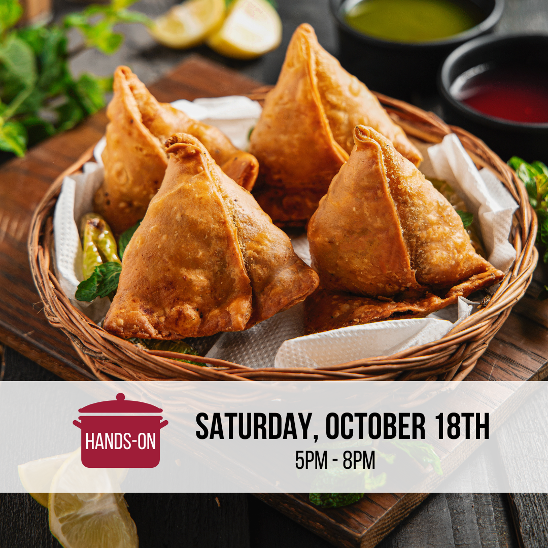 The Art of Handmade Samosas with Chef GJ