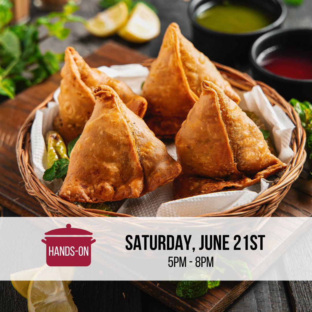 The Art of Handmade Samosas with Chef GJ