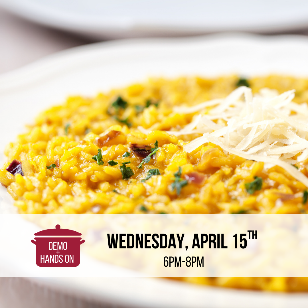 Risotto Masterclass with Chef Adrian