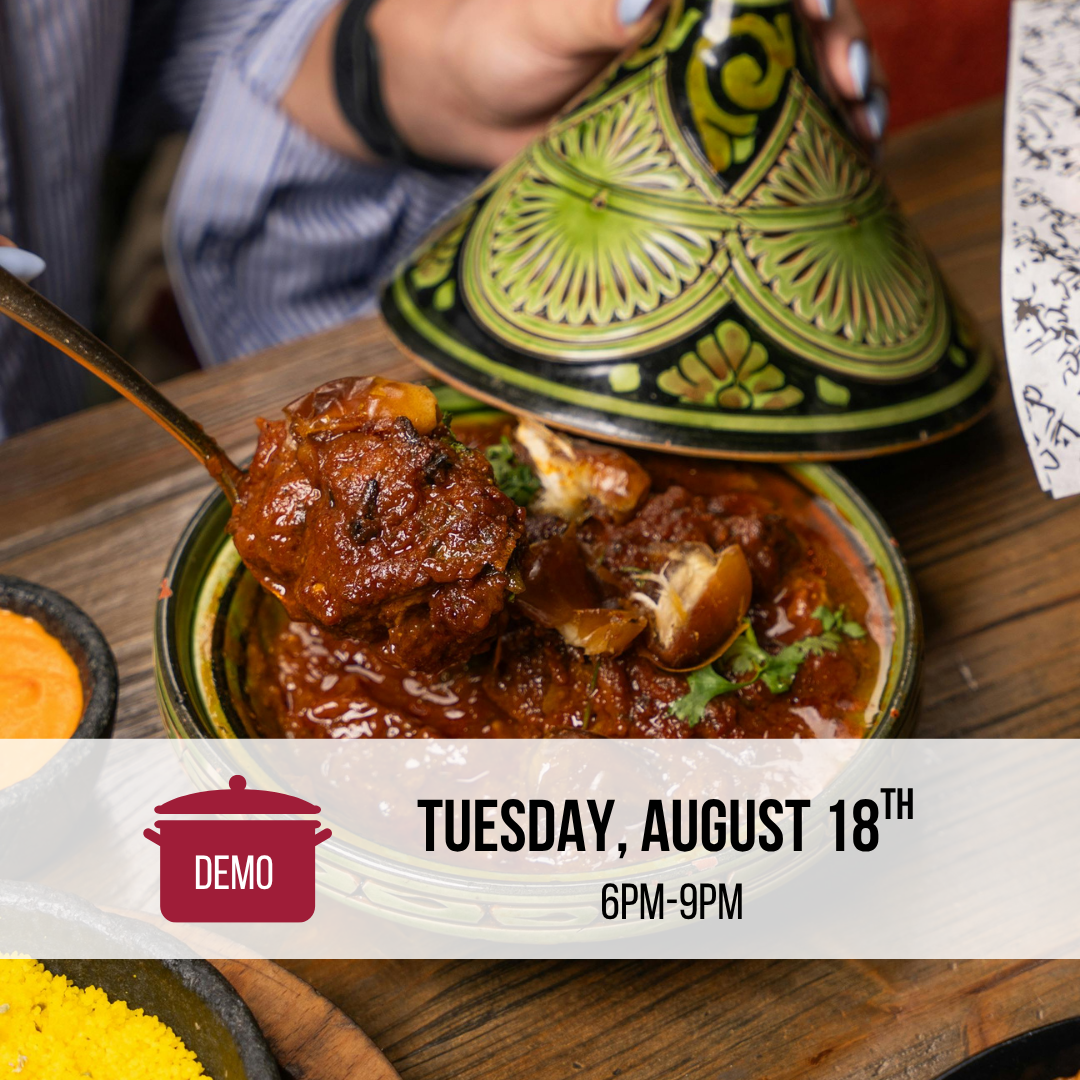 Moroccan Dinner with Chef GJ