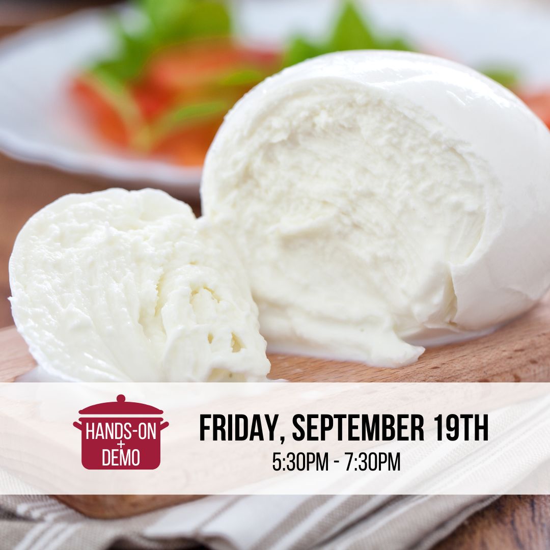 Mozzarella, Burrata & Bocconcini with Paula