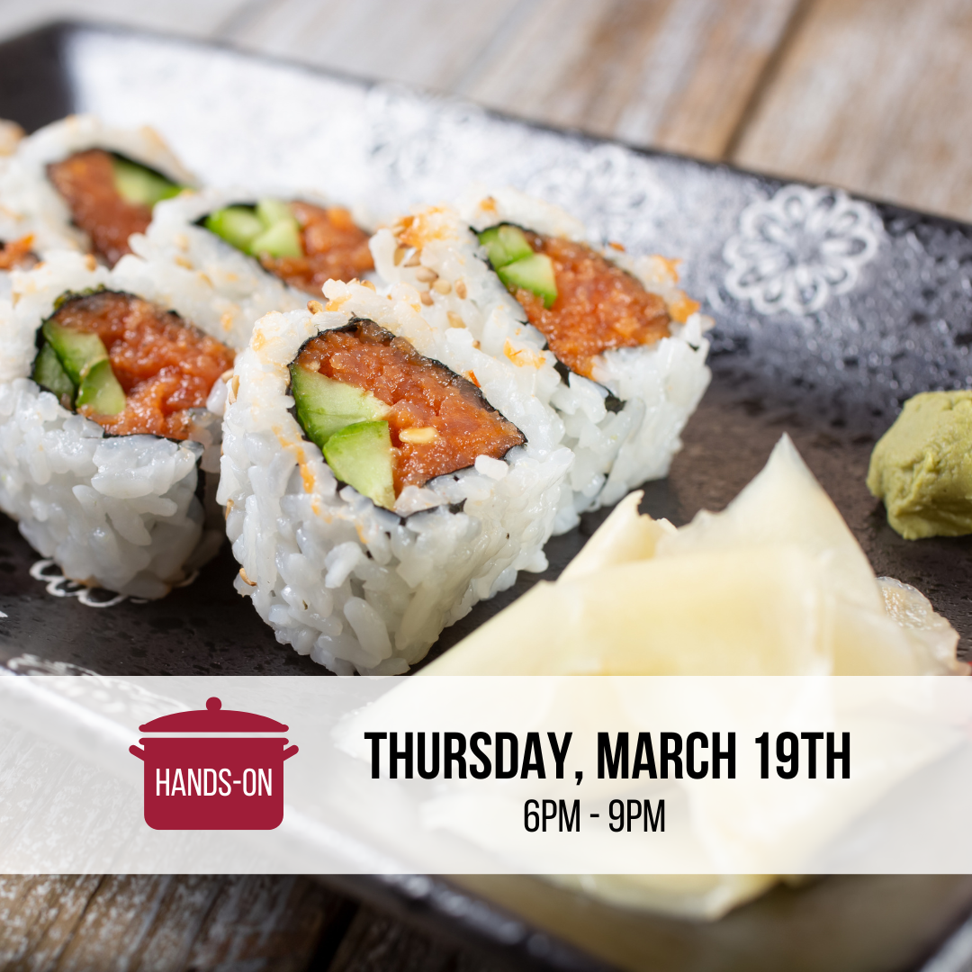 Roll Your Own Sushi with Chef GJ