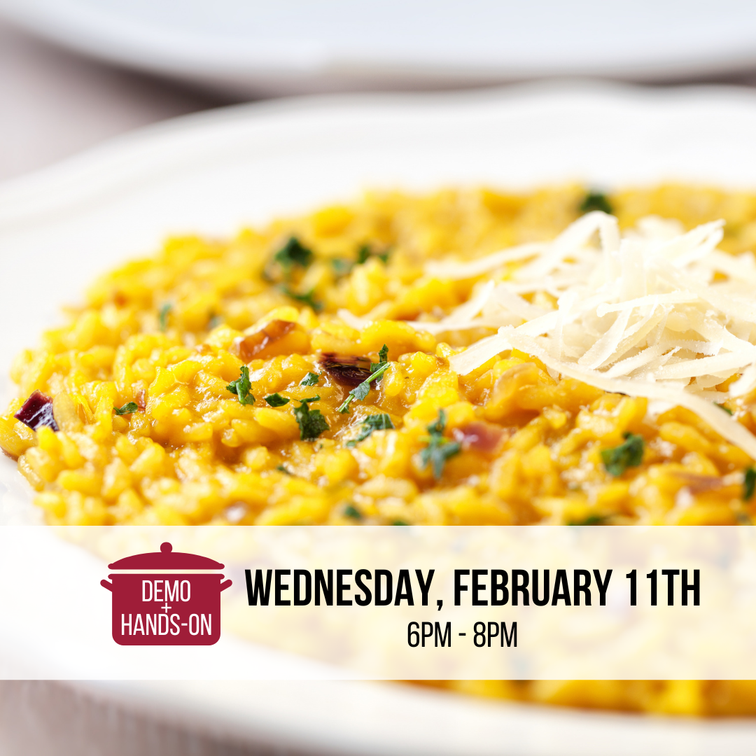 Risotto Masterclass with Chef Adrian