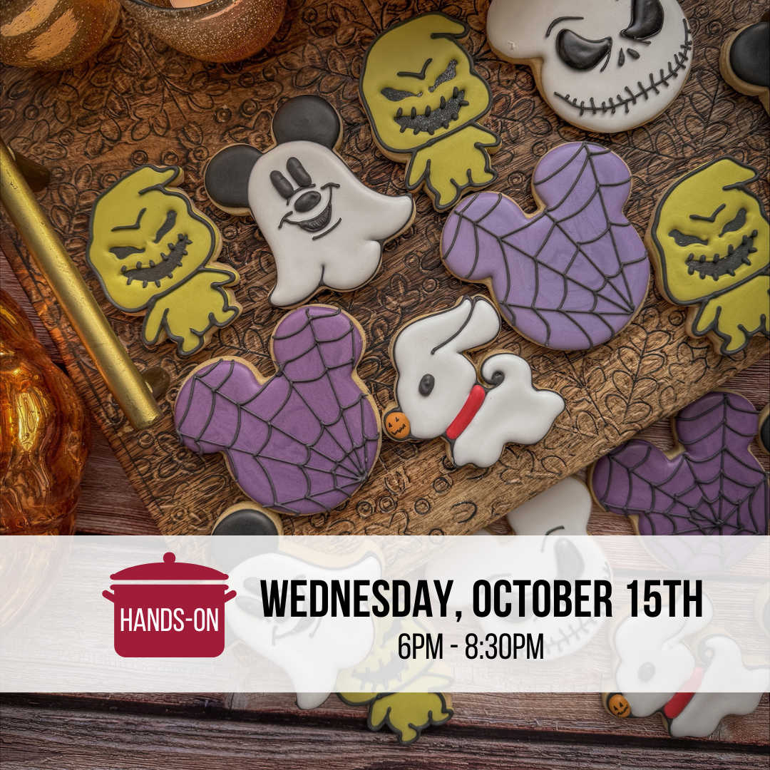 Halloween Cookie Decorating with Sam