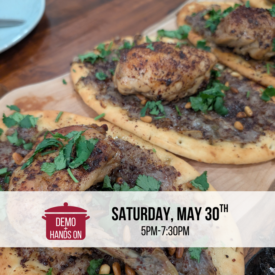 Taste of Palestine: Learn to Make Musakhan with Sumac and Flatbread