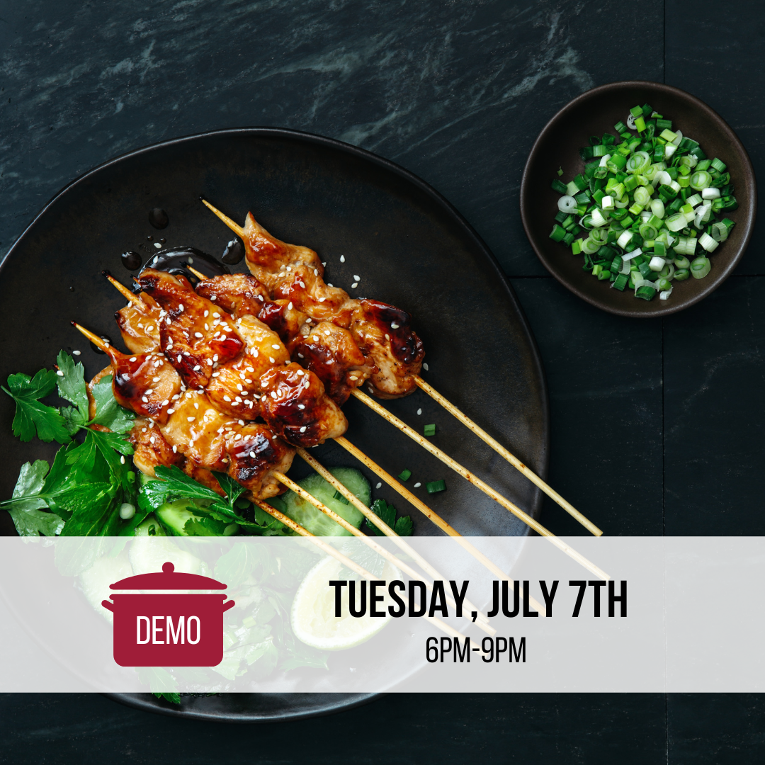 Everything Skewers with Chef GJ