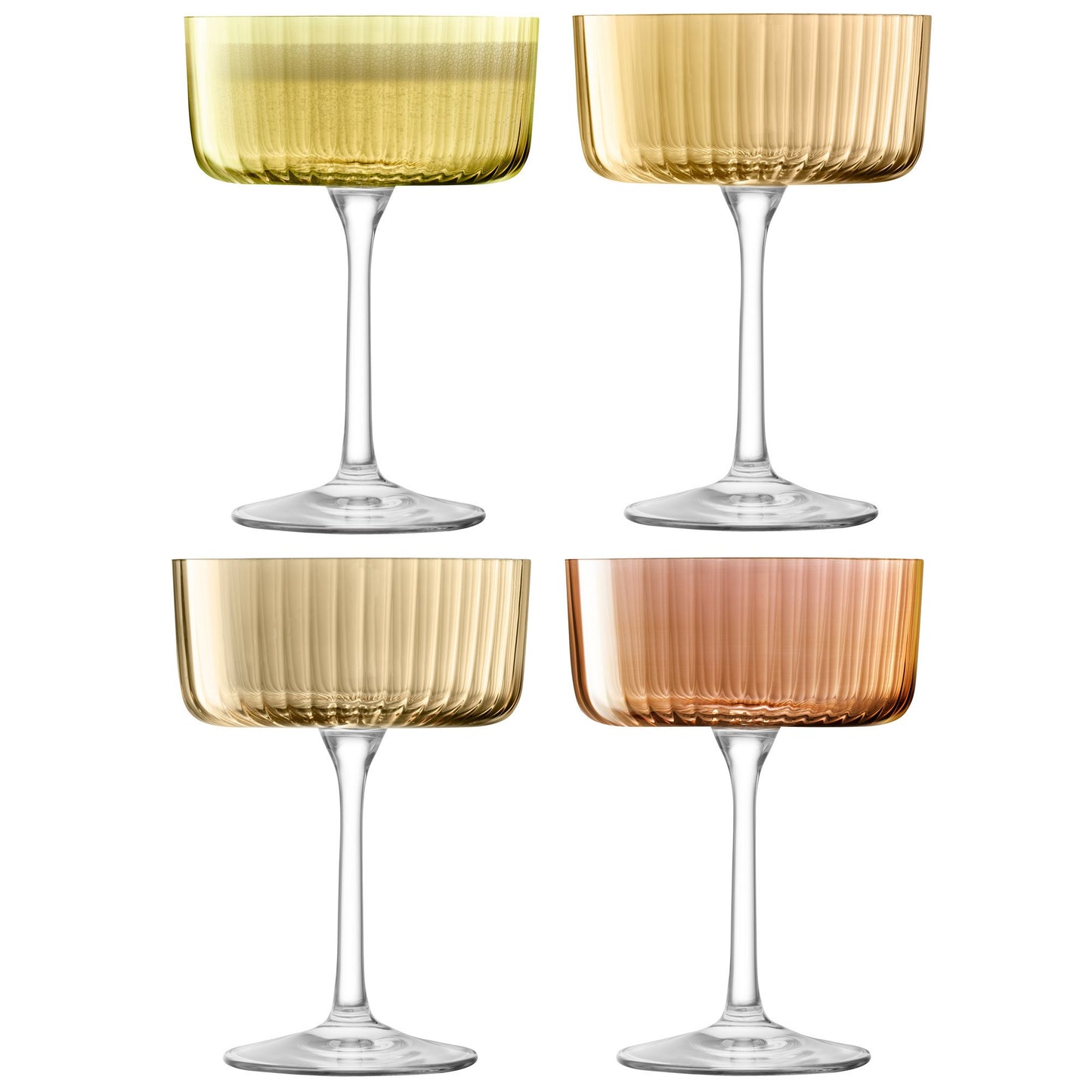 LSA Gems Coupe Glass Set/4