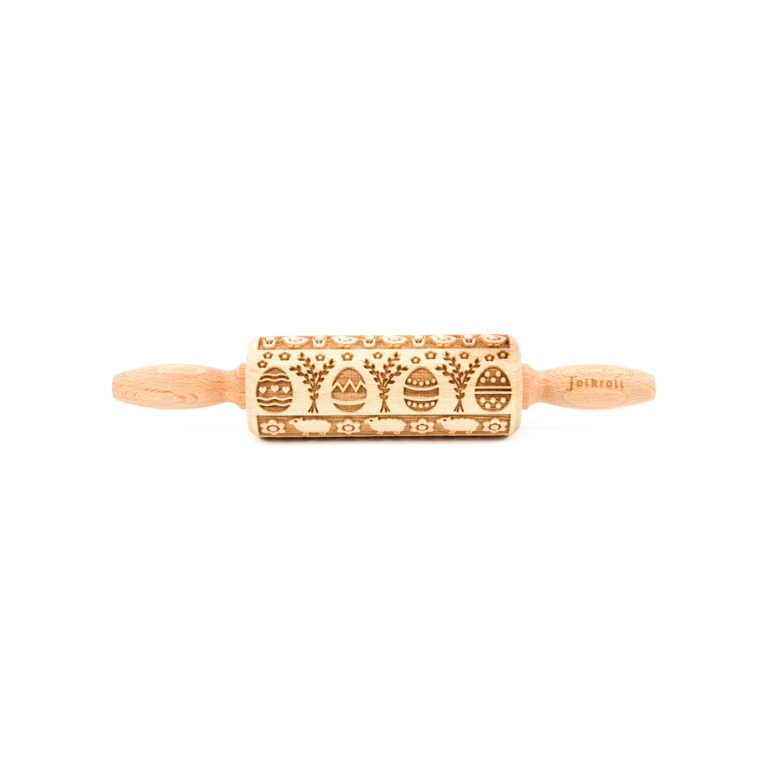 FOLKROLL Easter Embossed Rolling Pin