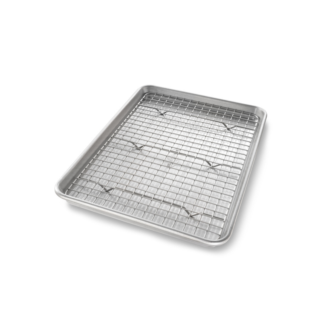 USA PAN Baking Sheet Pan Rack Set