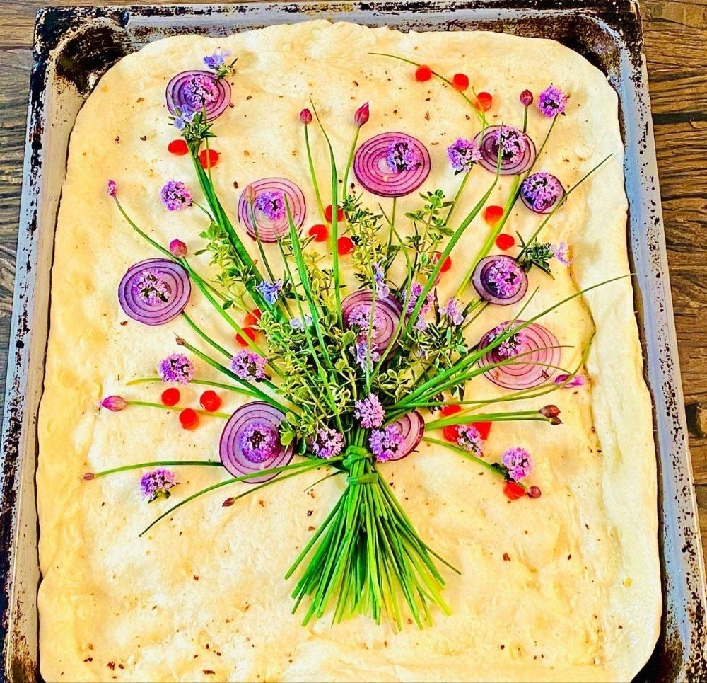 Focaccia Art with Charlie