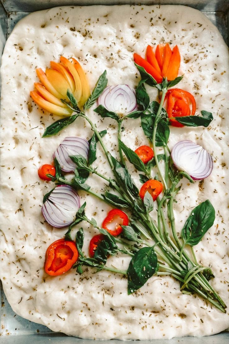 Focaccia Art with Charlie