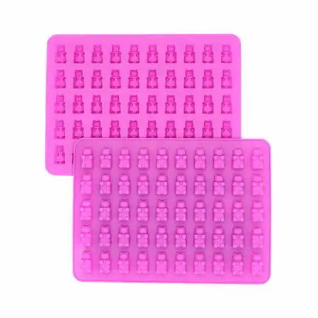 LORANN Silicone Gummy Bear Candy Mold 2 pk