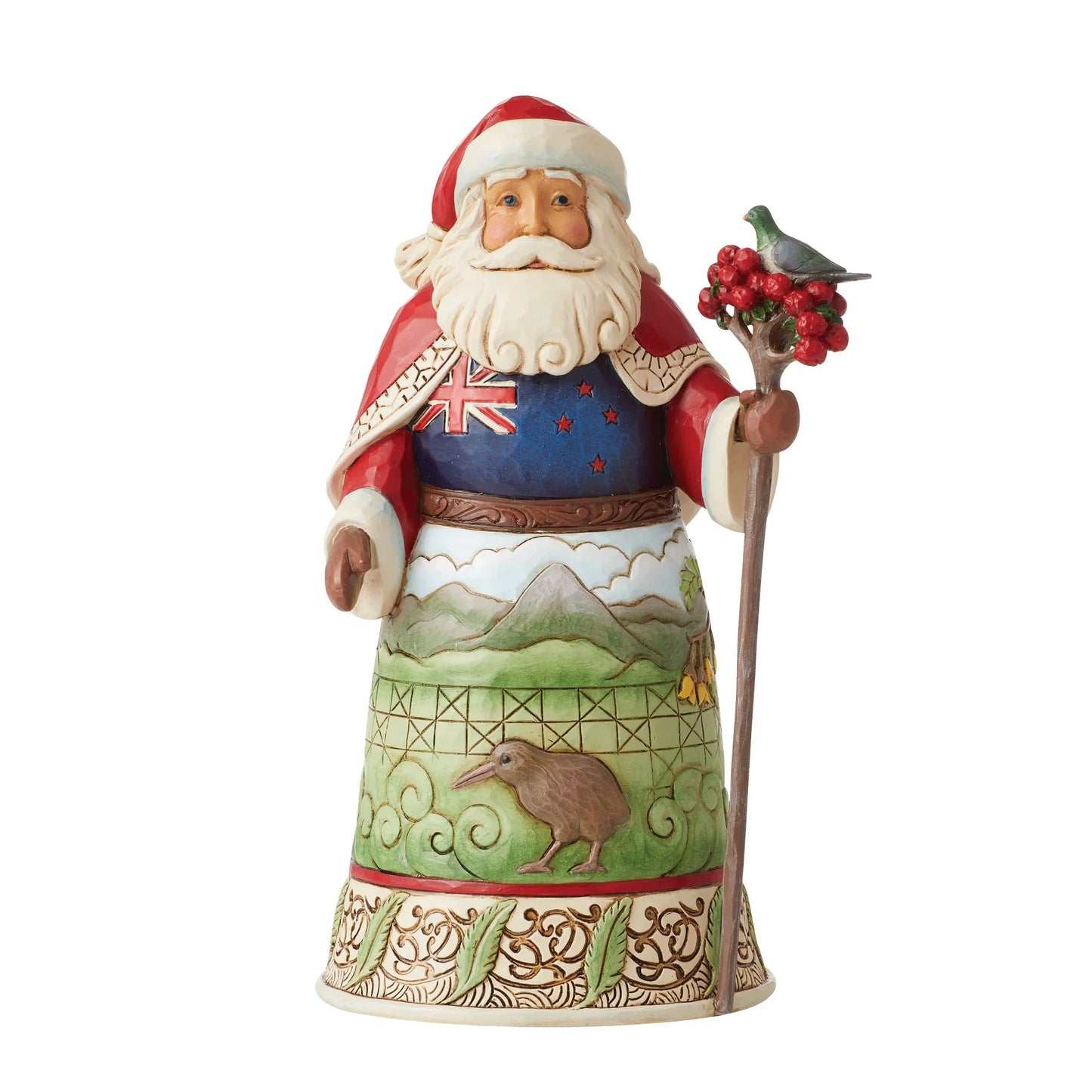 JIM SHORE Around The World Santa Figurine