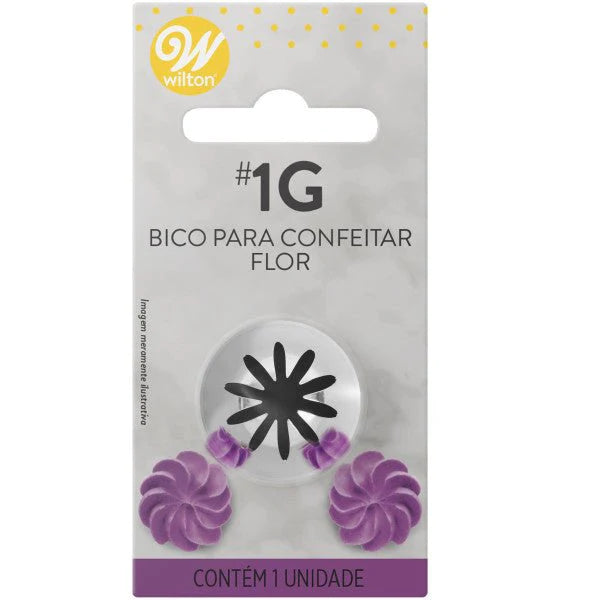 WILTON Tip #1G XL Drop Flower