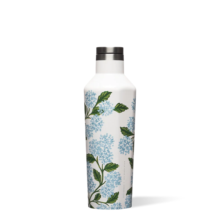 CORKCICLE x Rifle Paper Co. Insulated Canteen - Hydrangea