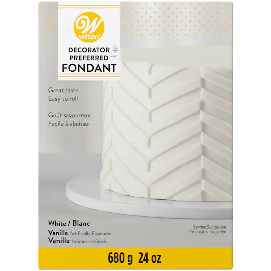 WILTON Fondant - White, Vanilla