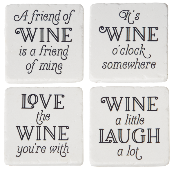GANZ Resin Coaster - Set of 4
