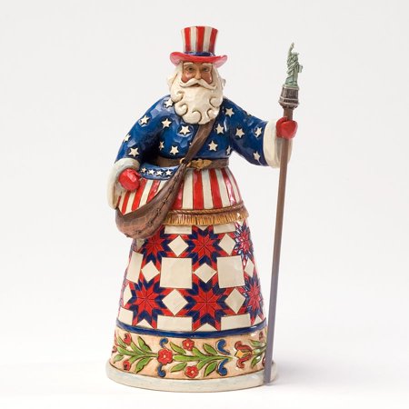 JIM SHORE Around The World Santa Figurine