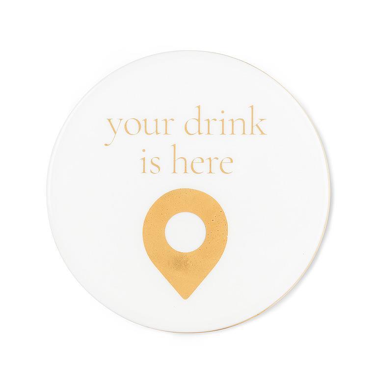 ABBOTT Ceramic Coaster
