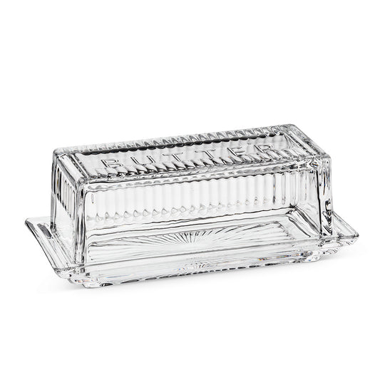 ABBOTT Glass Butter Dish