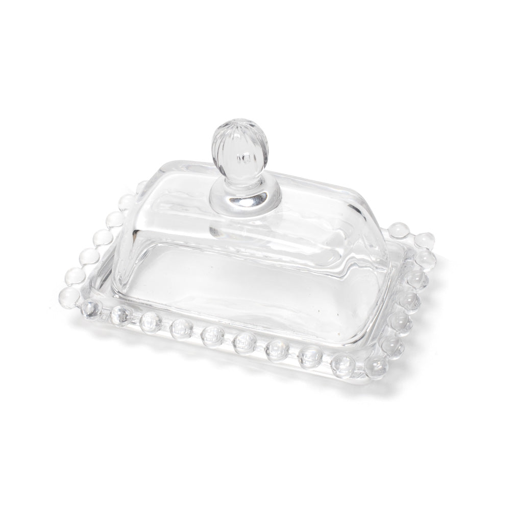 ABBOTT Mini Glass Butter Dish