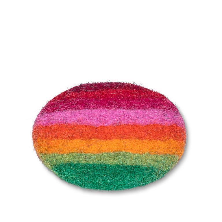 ABBOTT Rainbow Felt Coaster