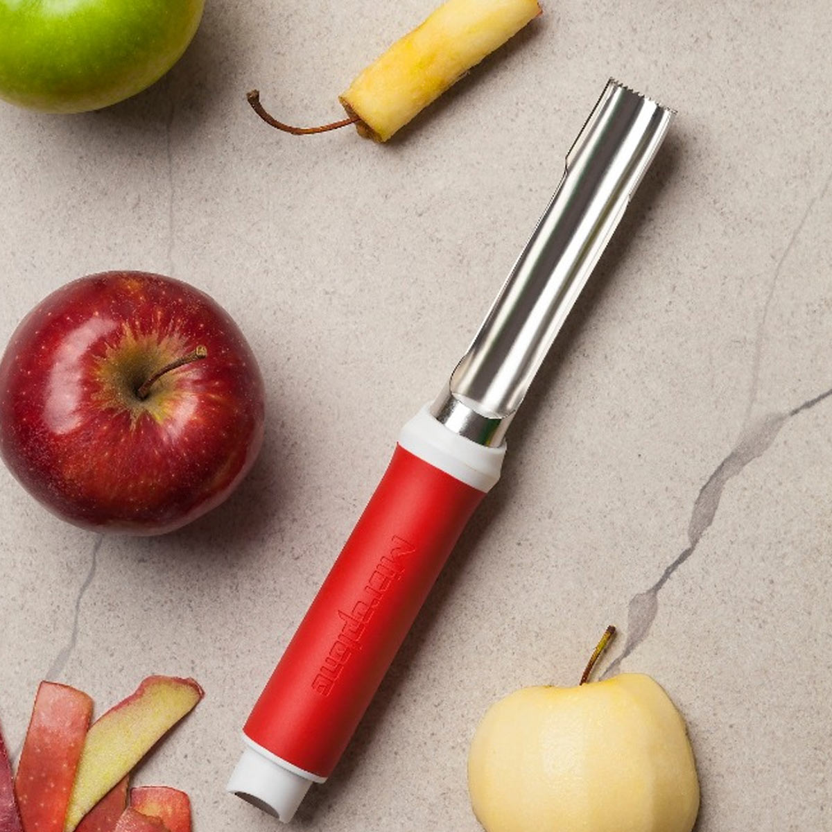 MICROPLANE Corer & Peeler - Red