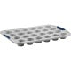 TRUDEAU Silicone Mini Muffin Pan - 24 count