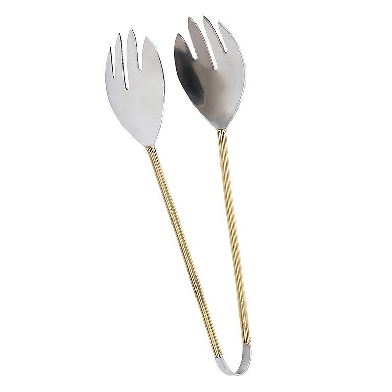 ABBOTT Ribbed Salad Servers