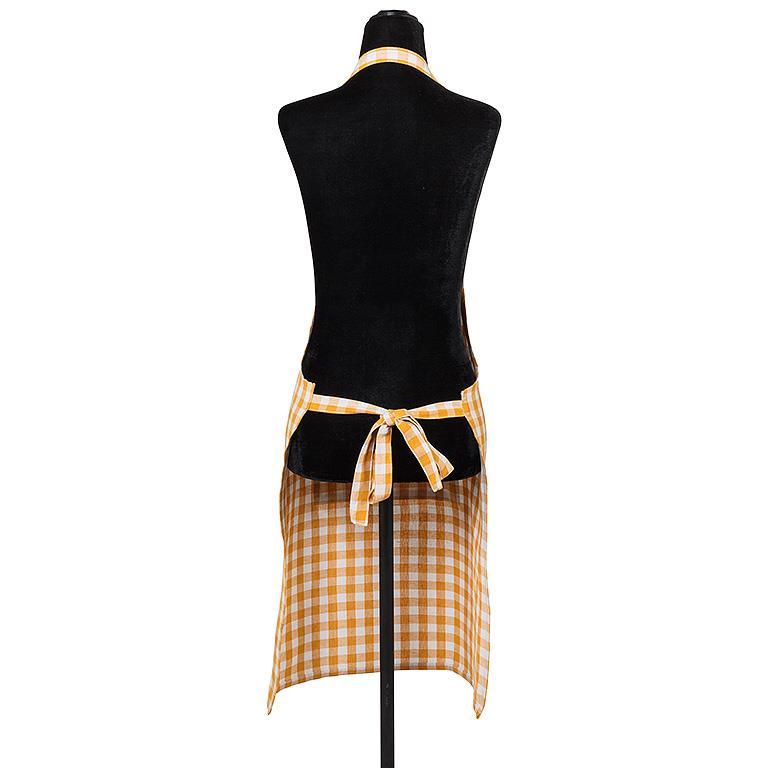 ABBOTT Yellow Gingham Apron