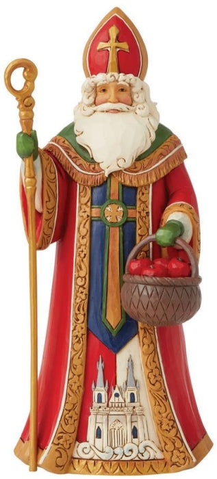 JIM SHORE Around The World Santa Figurine