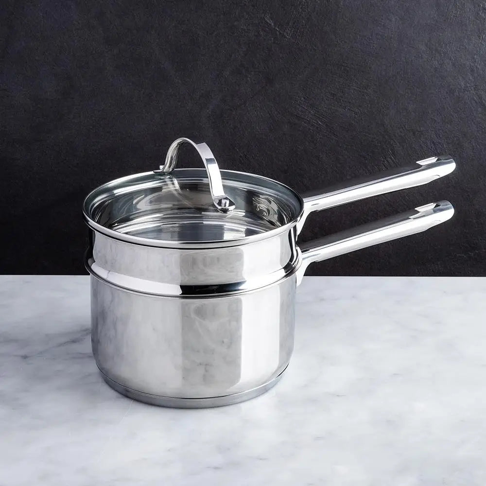JOSEF STRUASS Tango Double Boiler - 18cm, with Lid