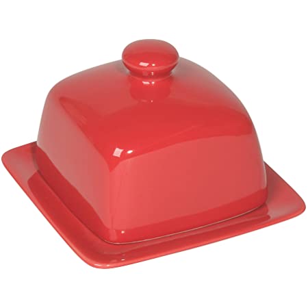 NOW DESIGNS Ceramic Butter Dish - Square