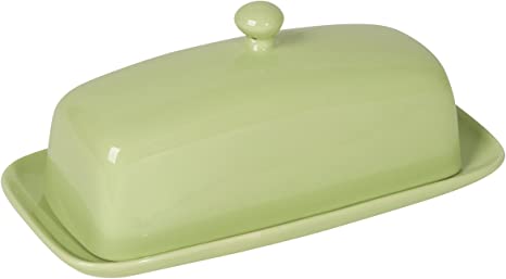 NOW DESIGNS Ceramic Butter Dish - Rectangular