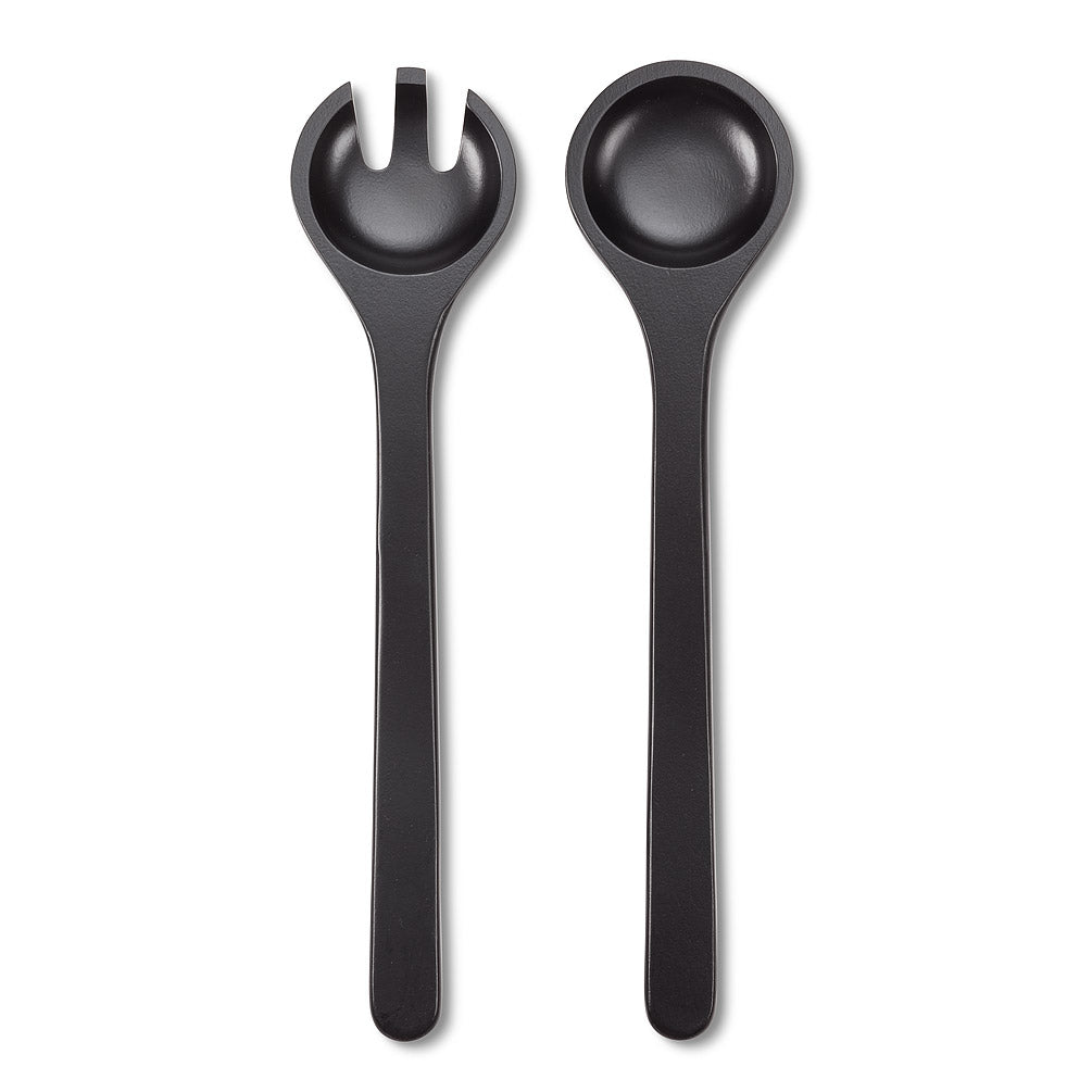 ABBOTT Classic Salad Servers - Black, 13''