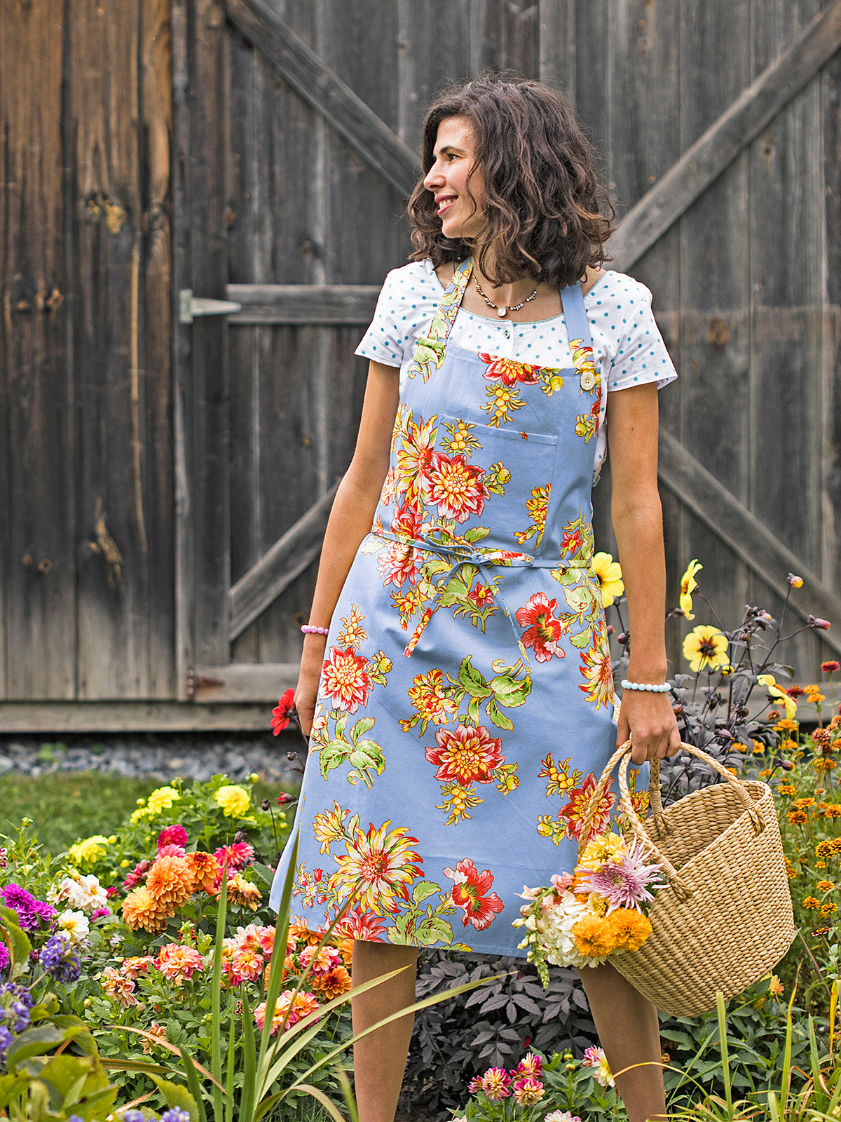 APRIL CORNELL Chef Apron - Dhalia Days