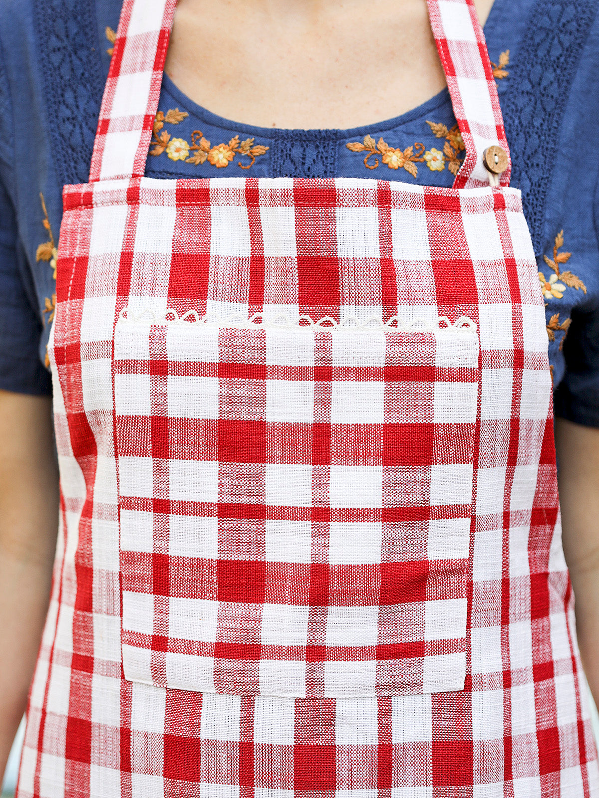 APRIL CORNELL Chef Apron - Strawberry