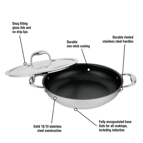 MEYER Non-Stick Skillet with Lid
