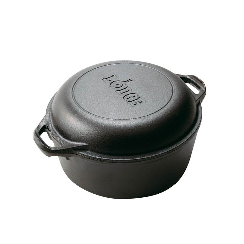 LODGE Double Dutch Oven - 5 Quart
