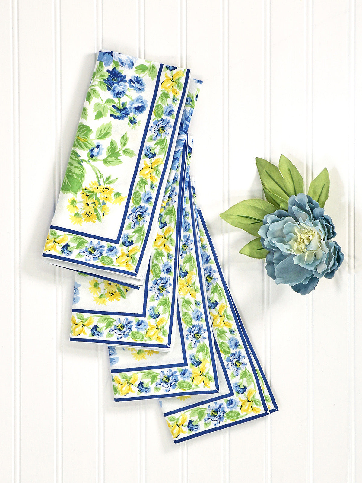 APRIL CORNELL Napkin Set -  Everlasting Provence