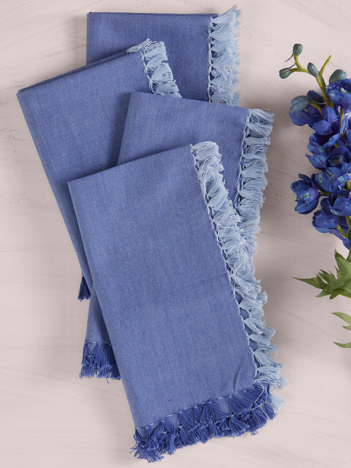 APRIL CORNELL Chambray Napkin Set