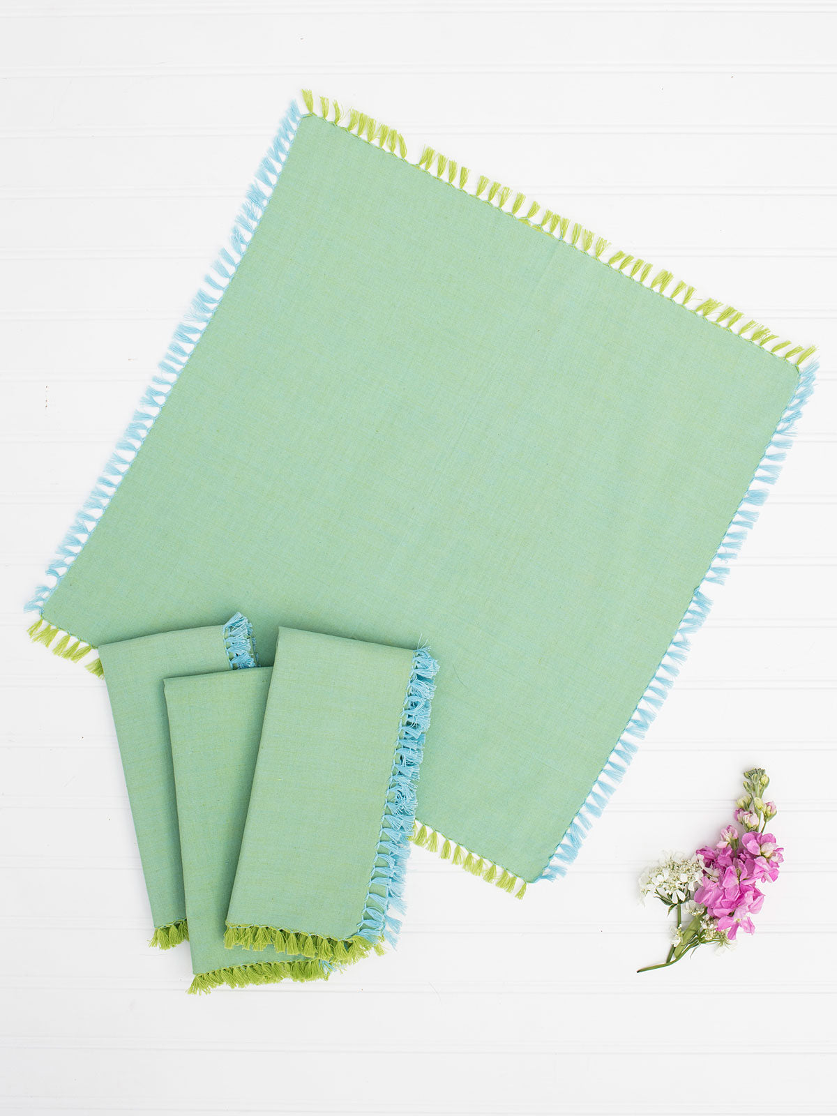 APRIL CORNELL Chambray Napkin Set