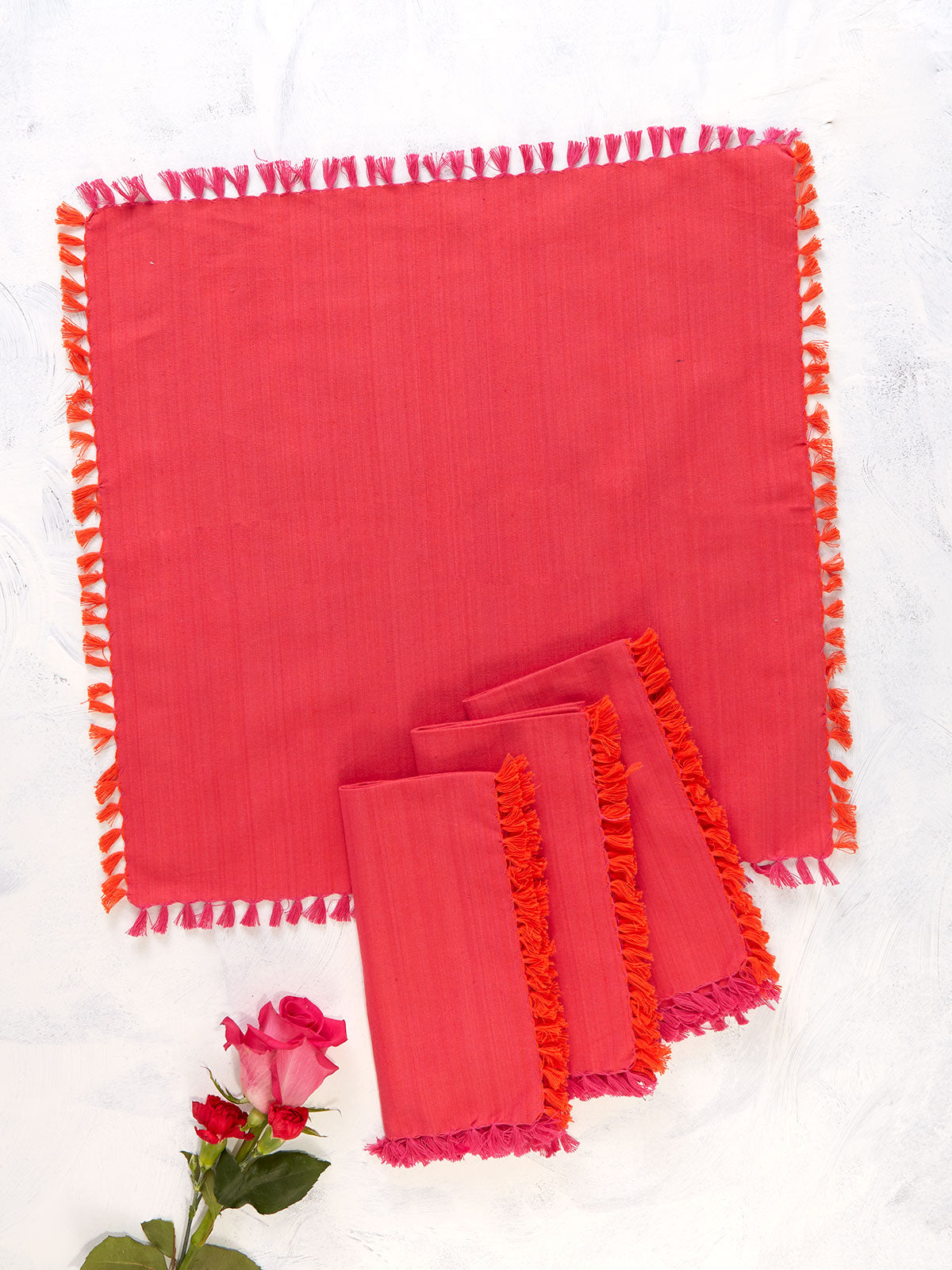 APRIL CORNELL Chambray Napkin Set