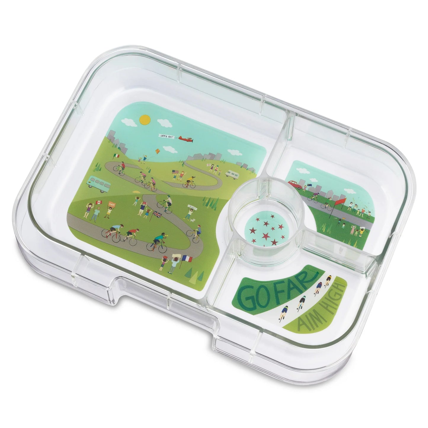 YUMBOX Tapas Tray - 4 Compartment