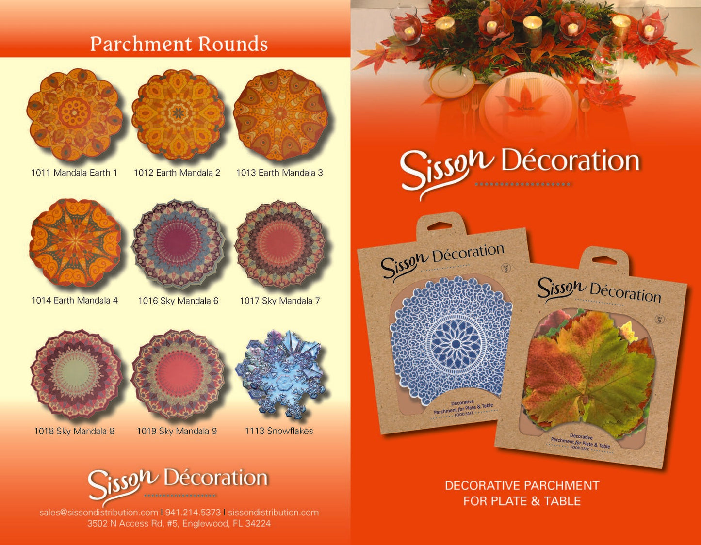 SISSON Parchment Liner